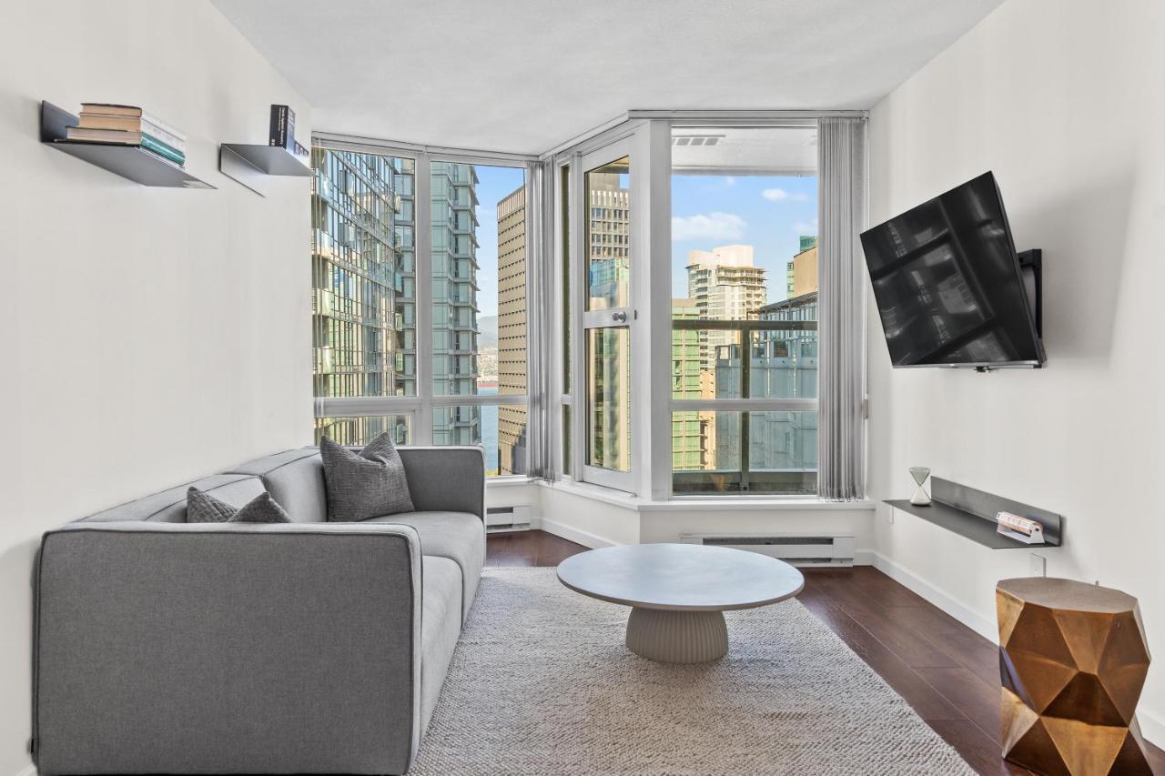 Apartamento Downtown Luxury 1Br Coal Harbour Vancouver Exterior foto