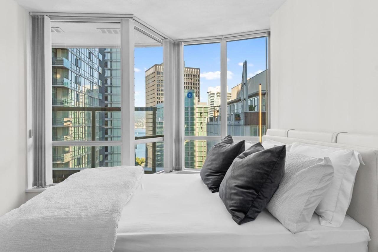 Apartamento Downtown Luxury 1Br Coal Harbour Vancouver Exterior foto
