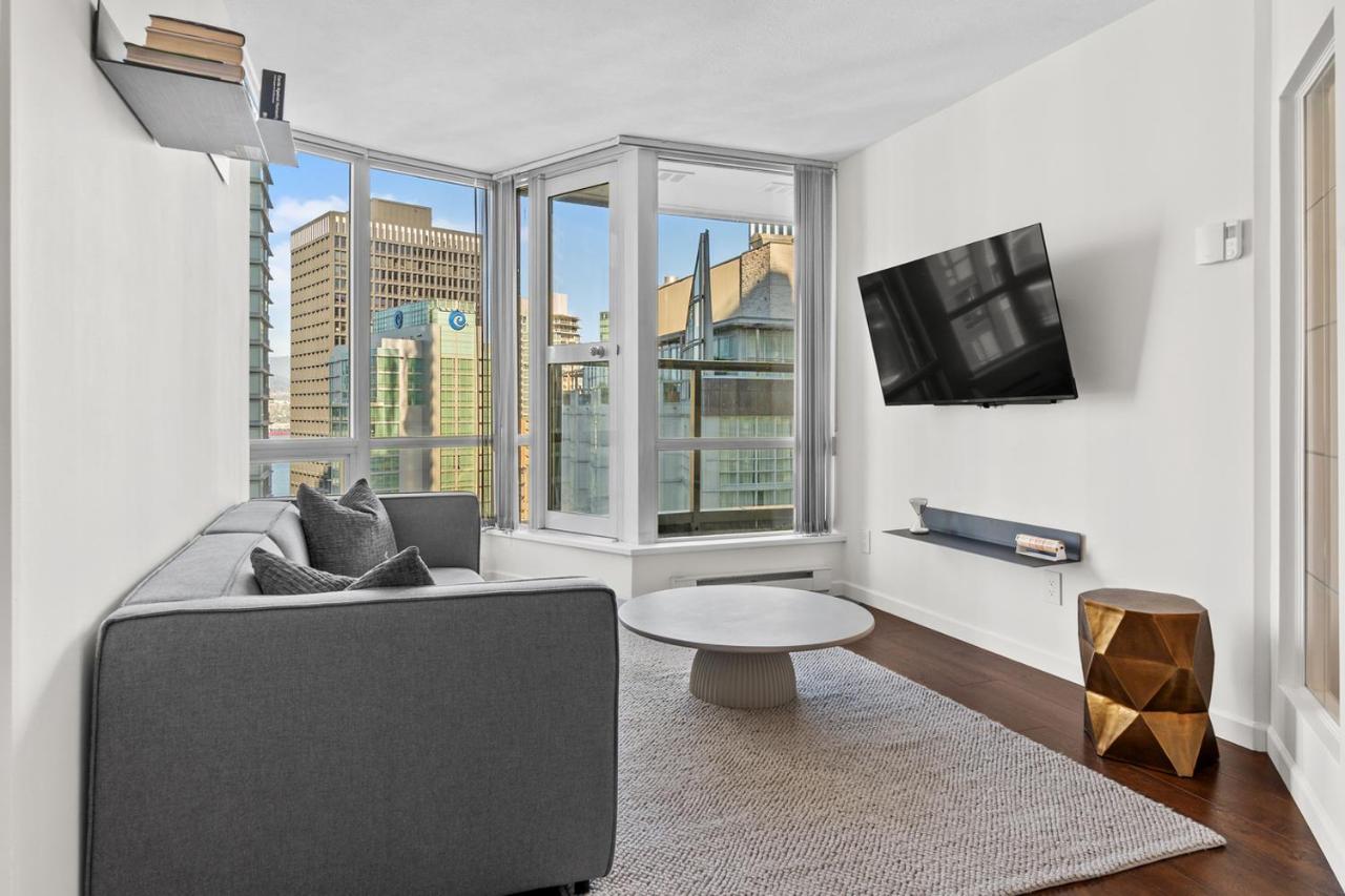 Apartamento Downtown Luxury 1Br Coal Harbour Vancouver Exterior foto